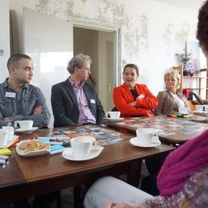 Bewoners aan de knoppen