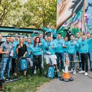 Kunstwerk voor de wijk Overvecht in Utrecht